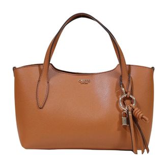 Guess Handbags, female, Beige, Size: ONE SIZE Lucci Girlfriend Satchel