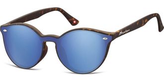 Montana Eyewear MS46 MS46D Mens Sunglasses Tortoiseshell Size 55