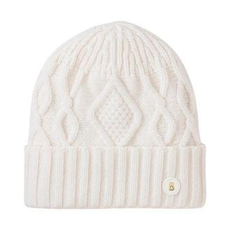 Bogner Jamila Cap - Dames - Hoeden - Wit - ONE Size - Wol - Accessoires