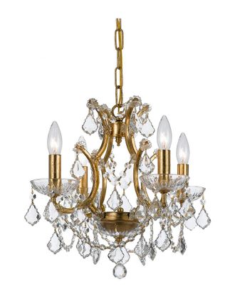 Crystorama 4-Light Filmore Mini Chandelier