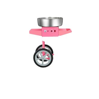 OEM M&aacute;quina De Algod&oacute;n De Az&uacute;car, Recipiente De Acero Inoxidable, Temperatura Regulable, Color Rosa