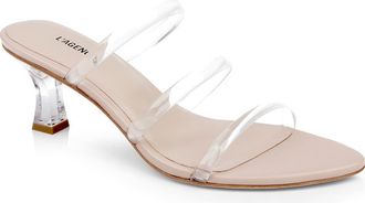 L'agence Ludovica Slide Sandal in Chai at Nordstrom, Size 6.5