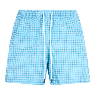 Fedeli Beachwear, male, Blue, Size: 2XL Madeira Swim Shorts