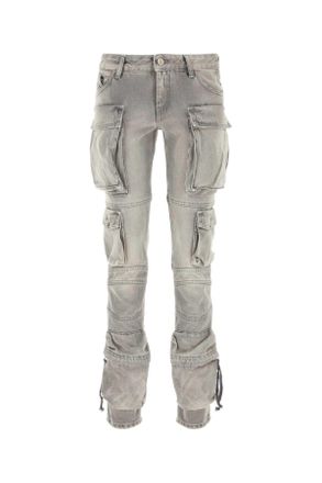 The Attico Grey Denim Jeans