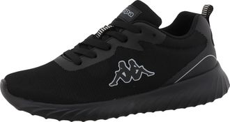 Kappa Sneaker KAPPA FANIA, Damen, Gr. 36, schwarz, Synthetik, Schuhe Sneaker
