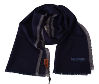 Missoni Striped Wool Wrap Scarf - Multicolor