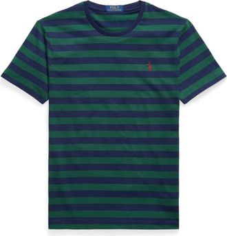 Polo Ralph Lauren Gestreept T-shirt met ronde hals - Groen
