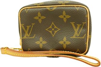 Louis Vuitton Brown Pouch (Pre-Owned)