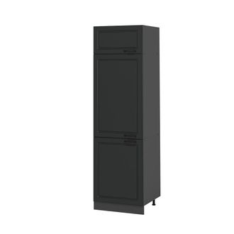 Vicco Armario Para Frigor&iacute;fico Empotrado R-line, Antracita Casa De Campo, 60 Cm