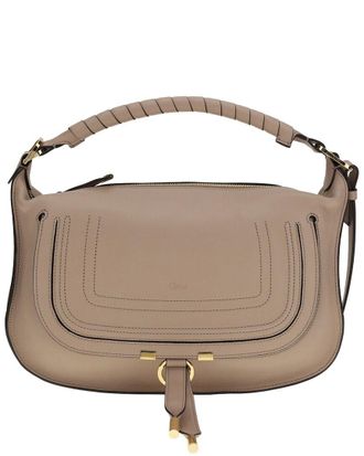 Chlo&eacute; Marcie Small Leather Shoulder Bag