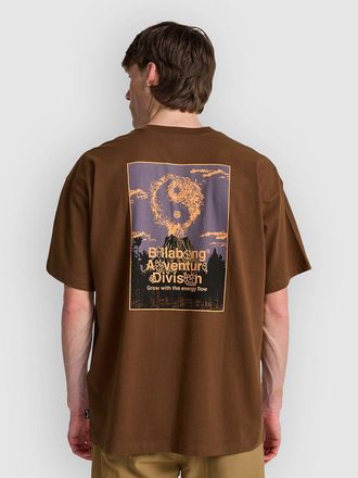Billabong Grow Og T-Shirt marrone