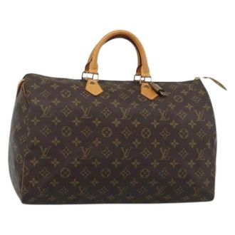 Louis Vuitton Pre-owned Speedy 40 Hand Bag - Dames - Pre-owned - Bruin - Maat: ONE Size Leer