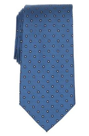 Brooks Brothers Tex Framed Dot Silk Blend Tie in Blue at Nordstrom Rack