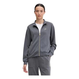 Emporio Armani Emporio Armani Ea7, Dames, Sweatshirts & Hoodies, Grijs, Maat: S Modal