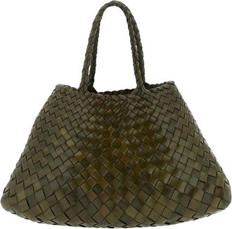 Dragon Diffusion Borsa Tote Santa Croce Small - - Bags - Donna - Verde - ONE SIZE