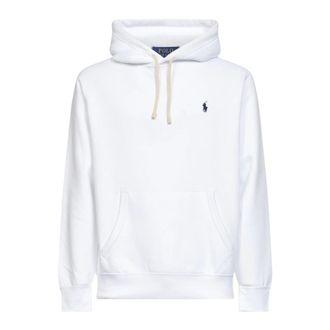 Polo Ralph Lauren Hoodies, male, White, Size: 2XL Polo Ralph Lauren Sweaters