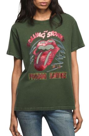 Lucky Brand Rolling Stones Voo Doo Boyfriend T-Shirt in Sycamore at Nordstrom, Size X-Large