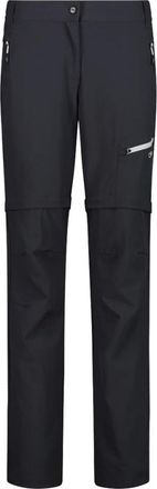 F.lli Campagnolo Zip-Off Broek - Dames - Sport - Zwart - Maat: M