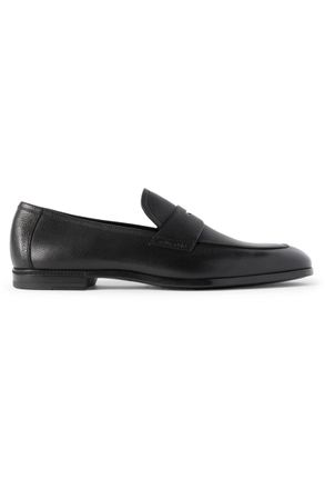 Tom Ford Sean Full-Grain Leather Loafers
