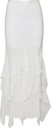 Fleur du Mal Eva Skirt in Ivory at Nordstrom, Size X-Small