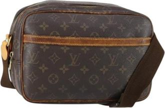 Louis Vuitton Pre-owned Cross Body Bags, female, Brown, Size: ONE SIZE Pre-owned Canvas Crossbody Bag
