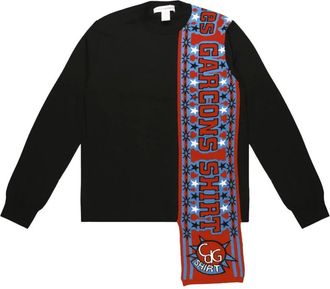 Comme Des Garçons Hombre, Jerseys, Negro, Talla: XL