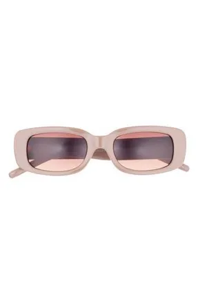 Vince Camuto 117mm Gradient Rectangular Sunglasses in Mocha at Nordstrom Rack