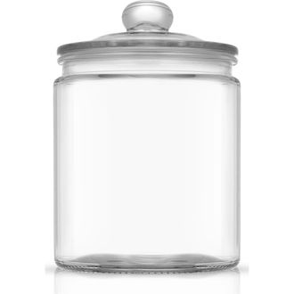 JoyJolt Round Glass Cookie Jar in Clear at Nordstrom Rack