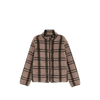 RANRA Check-pattern Fleece Jacket