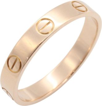 Cartier Gold Pink Gold (18K) Band Ring (Pre-Owned)