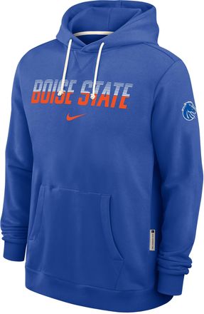 Nike Boise State Sideline Nike Mens Dri-FIT Pullover Hoodie in Blue | IV9851-480