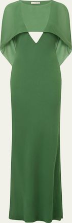 Et Ochs Reese Draped Cutout Mermaid Gown