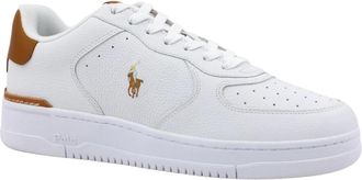 Ralph Lauren Sneakers - Heren - Sneakers - Wit - 40 EU - Leer - Schoenen