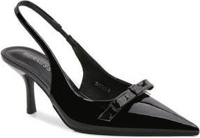 Berness Panika Pointed Toe Slingback Pump in Black at Nordstrom Rack, Size 6.5