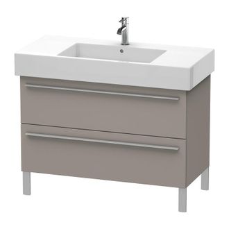 Duravit Duravit X-large Mueble De Pared 6544, 2 Extra&iacute;bles, 1000mm Para Vero 032910 (sin Pulir), Color (frente/cuerpo): Decoraci&oacute;n Basalto Mate - Xl654404343