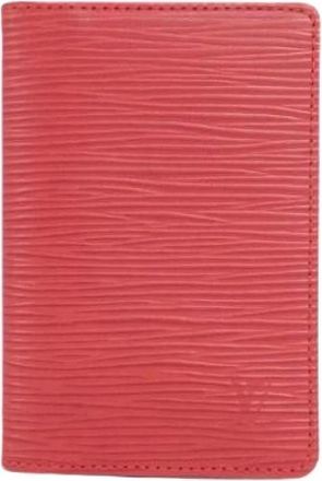 Louis Vuitton Pre-owned Wallets, unisex, Red, Size: ONE SIZE Pre-owned Card Case