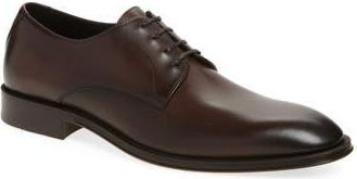 BOSS Derrek Plain Toe Derby in Medium Brown at Nordstrom Rack, Size 7Us / 6Uk