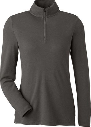 Devon & Jones Womens New Classics Performance Quarter-Zip Pullover