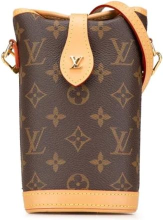 Louis Vuitton Pre-owned Shoulder Bags, female, Brown, Size: ONE SIZE Pre-owned Canvas louis-vuitton-bags