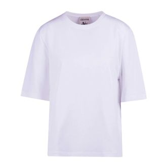 Semicouture T-Shirts, female, White, Size: XS Pauline T-shirt