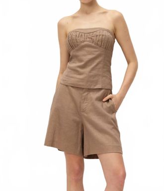 Elodie Mavi Shorts In Mocha