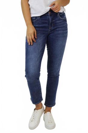 Dear John Denim Blaire Mid-Rise Slim Straight Jeans In South Bay