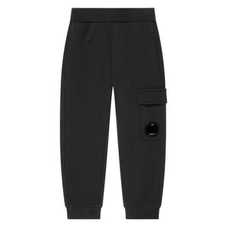 C.P. Company Cargo Lens Joggers - male - C.P. Company - Sweatpants - Black - 8 Y - Kids