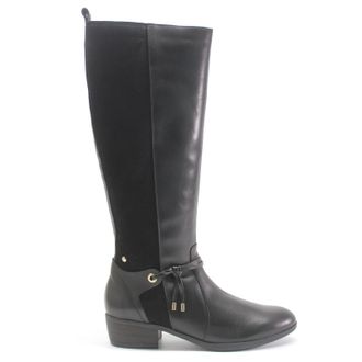 Pikolinos Daroca W1U-9561 Leather Womens Zip Up Boots - UK 6-6.5 - US 8.5 Women - EU 39 - Black - Size:UK 6-6.5