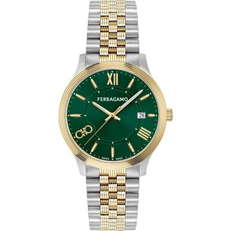 Ferragamo Duo Bracelet Watch, 40mm in Two Tone at Nordstrom