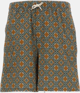 Les Deux Pantaloncini Con Motivo Arabesque