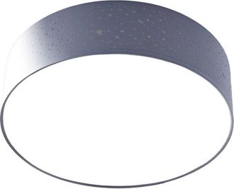 Lindby Lindby - L&aacute;mpara De Techo umma En Gris Textura, Tela, Tejido, Seda