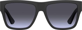 Moschino MOS167/S 003/GB Mens Sunglasses Black Size 57