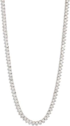 CHILD OF WILD Quinn Tennis Necklace in Silver at Nordstrom
