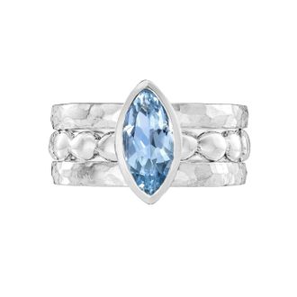 Dower & Hall Capri Twinkle Stacking Rings